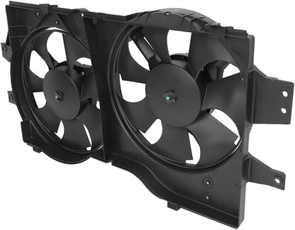 620140 Radiator Fan Compatible 2000 for Chrysler Grand Voyager 1996-2000 for Chrysler Town & Country 2000 for Chrysler Voyager, Cooling Fans