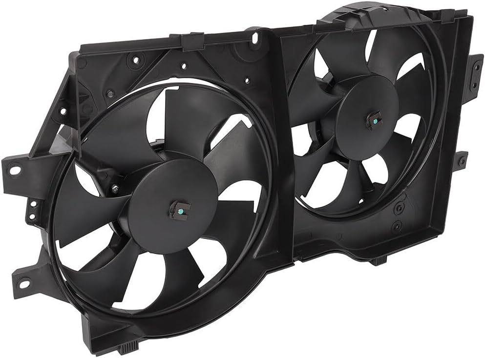 620140 Radiator Fan Compatible 2000 for Chrysler Grand Voyager 1996-2000 for Chrysler Town & Country 2000 for Chrysler Voyager, Cooling Fans