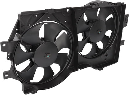 620140 Radiator Fan Compatible 2000 for Chrysler Grand Voyager 1996-2000 for Chrysler Town & Country 2000 for Chrysler Voyager, Cooling Fans