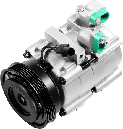 A/C Compressor with Clutch for Hyundai Santa Fe, Kia Magentis/Optima 2.4L (1999-2008) – Fast Cooling
