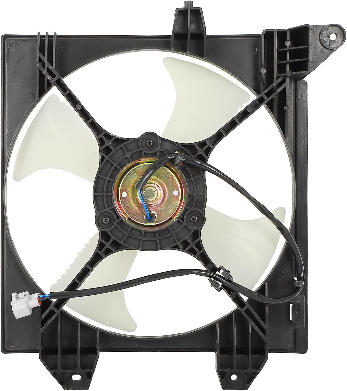 Cooling Fan Assembly Compatible with Mitsubishi Lancer 2002-2019, 2021 & Nissan Frontier 2005-2019, 2021 - Replaces 620311, MN185142, MR958398 - KUDUPARTS