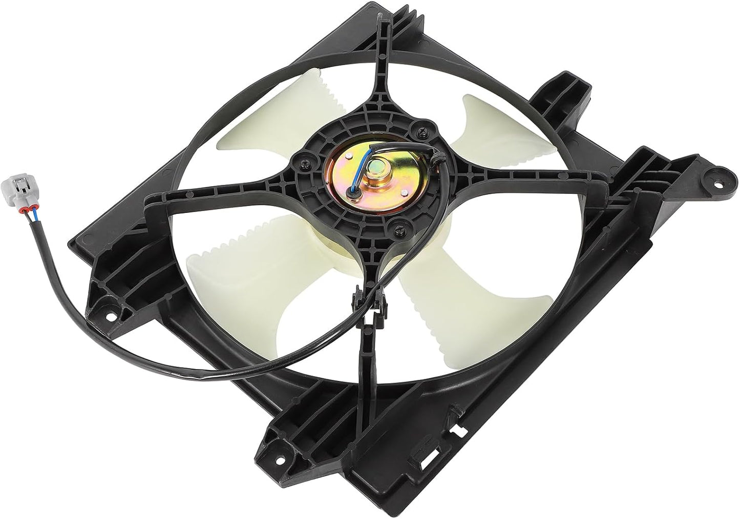 Cooling Fan Assembly Compatible with Mitsubishi Lancer 2002-2019, 2021 & Nissan Frontier 2005-2019, 2021 - Replaces 620311, MN185142, MR958398