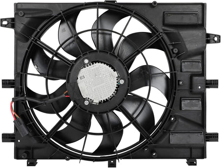 Radiator Cooling Fan Assembly Compatible with 2018-2019 Chevy Equinox & GMC Terrain - KUDUPARTS