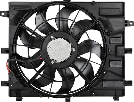 Radiator Cooling Fan Assembly Compatible with 2018-2019 Chevy Equinox & GMC Terrain - KUDUPARTS