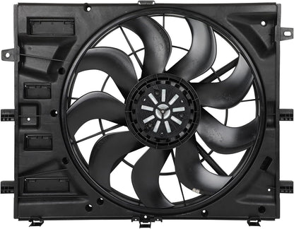 Radiator Cooling Fan Assembly Compatible with 2018-2019 Chevy Equinox & GMC Terrain