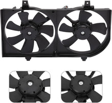 Radiator Cooling Fan Assembly Compatible with 2000-2001 for Nissan Sentra,Engine Cooling Fan Automotive Replacement 620730,674-59684,NI3115123,620-424,620424,214814Z320,214814Z322