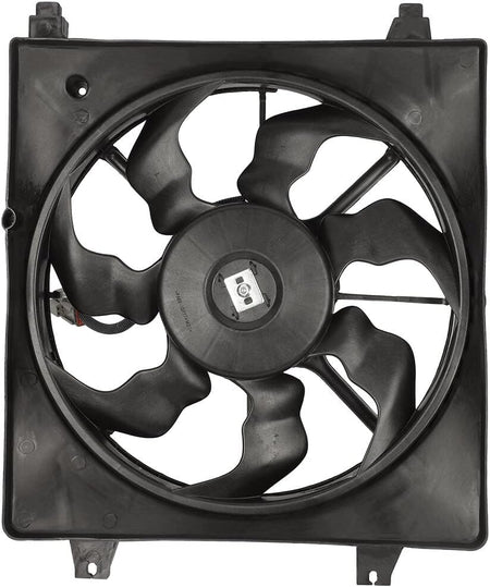 Radiator Cooling Fan Compatible with 2007-2009 Hyundai Santa Fe 601000 620-703 674-50287 - KUDUPARTS