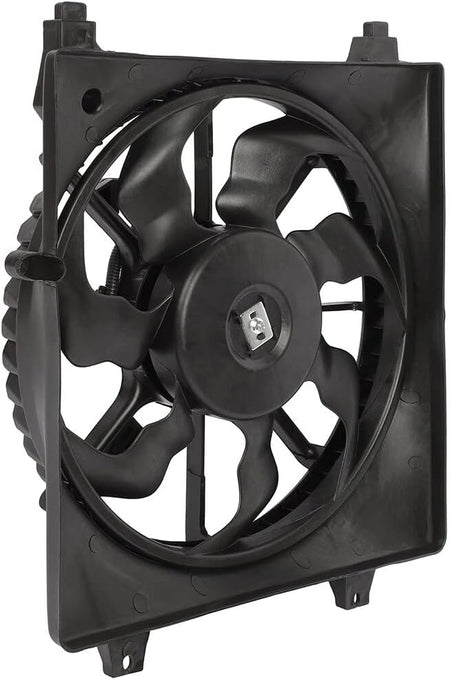Radiator Cooling Fan Compatible with 2007-2009 Hyundai Santa Fe 601000 620-703 674-50287 - KUDUPARTS