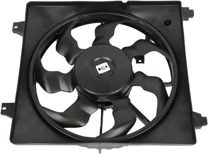 Radiator Cooling Fan Compatible with 2007-2009 Hyundai Santa Fe 601000 620-703 674-50287