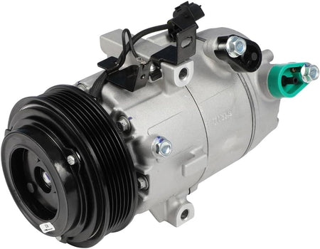 AC Compressor with Clutch 2014-2018 Fit for Kia Forte Forte5 for Hyundai Elantra GT 2.0L Air Conditioning Compressor Fast Cooling - KUDUPARTS