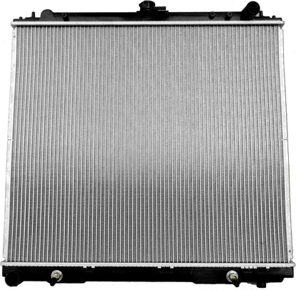Aluminum Engine Coolant Radiator - Compatible with 2005-2018 Nissan Frontier, 2005-2012 Pathfinder, 2005-2015 Xterra, 2009-2012 Suzuki Equator - Replacement for 2807