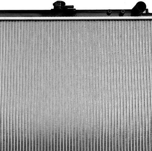 Aluminum Engine Coolant Radiator - Compatible with 2005-2018 Nissan Frontier, 2005-2012 Pathfinder, 2005-2015 Xterra, 2009-2012 Suzuki Equator - Replacement for 2807