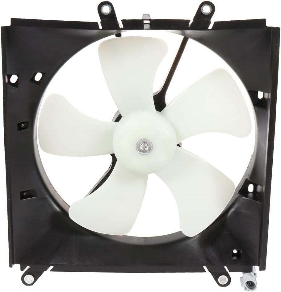 Radiator Cooling Fan Assembly Compatible with 1993-1997 for Geo Prizm/for Toyota Corolla,Replace 620-500,600150,75242,FA70070,1636102050,1636111020,1636302040,1636374020,1671102050