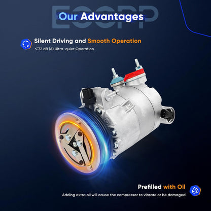 Land Rover Discovery Sport 2.0L AC Compressor with Clutch (2015-2017) – Fast Cooling