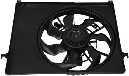 Radiator Cooling Fan Assembly Compatible with 2006-2009 Hyundai Sonata | Replaces 620-728, 621340, 674-50191
