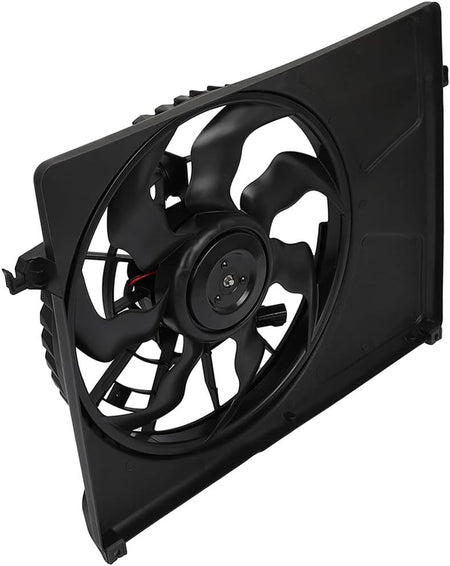 Radiator Cooling Fan Assembly Compatible with 2006-2009 Hyundai Sonata | Replaces 620-728, 621340, 674-50191 - KUDUPARTS
