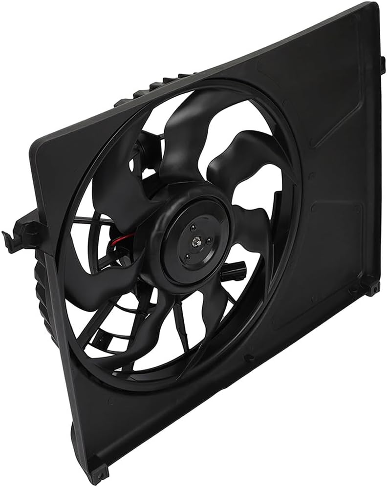 Radiator Cooling Fan Assembly Compatible with 2006-2009 Hyundai Sonata | Replaces 620-728, 621340, 674-50191 - KUDUPARTS