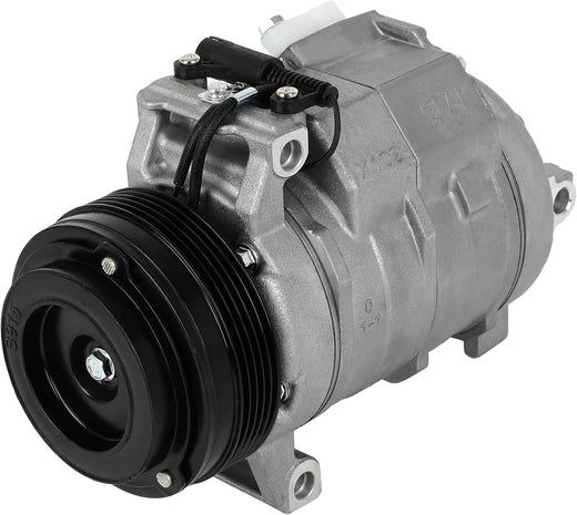 A/C Compressor with Clutch - Compatible with BMW X5 3.0L 2001-2002 & Land Rover Range Rover 4.4L 2003-2005 - KUDUPARTS