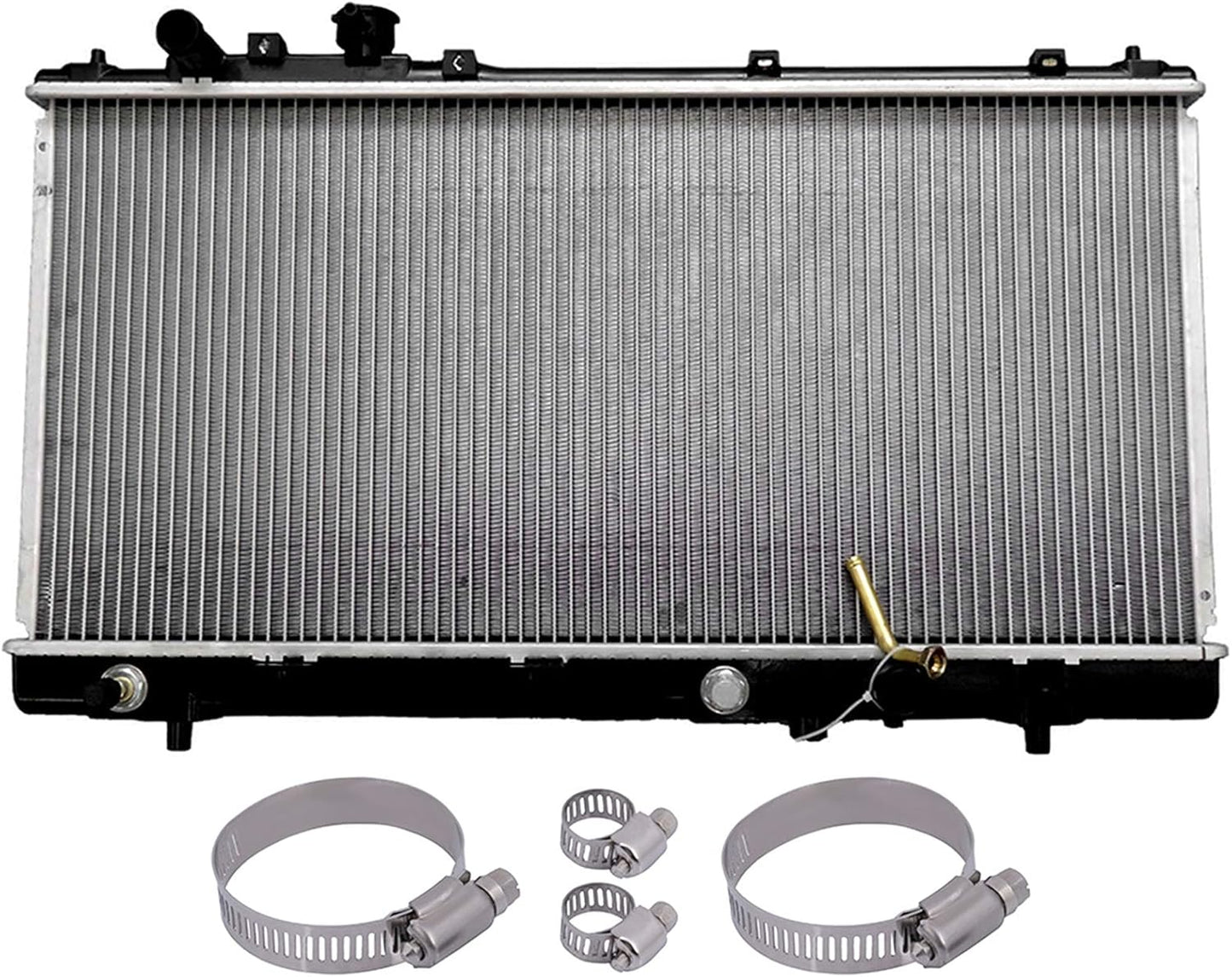 Replacement 2303 Radiator 8MM-10MM,30MM-50MM Hose Clamp fit for 1999-2003 for Mazda for Protege 1.6L 1999-2000 for Mazda for Protege 1.8L 2001-2003 for Mazda for Protege 2.0L