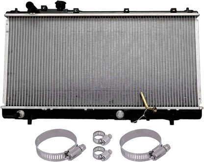 Replacement 2303 Radiator 8MM-10MM,30MM-50MM Hose Clamp fit for 1999-2003 for Mazda for Protege 1.6L 1999-2000 for Mazda for Protege 1.8L 2001-2003 for Mazda for Protege 2.0L