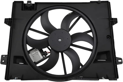 Radiator Cooling Fan Assembly Compatible with 2006-2011 for Ford Crown Victoria/for Lincoln Town Car/for Mercury Grand Marquis,Replace 620-119,621380CU,‎FO3115178,621-353,FA70841,CF15005