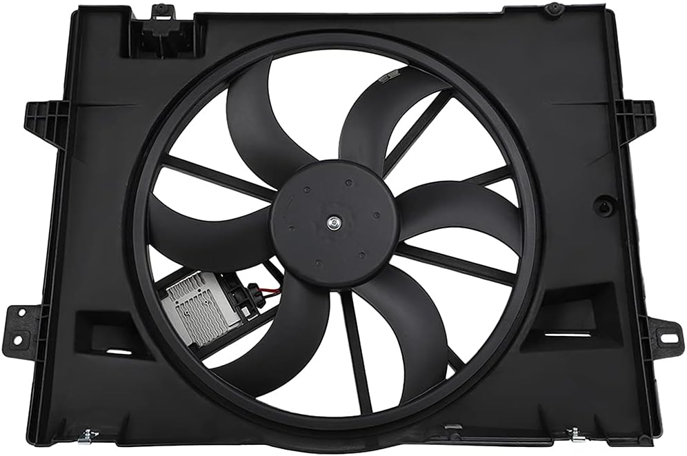 Radiator Cooling Fan Assembly Compatible with 2006-2011 for Ford Crown Victoria/for Lincoln Town Car/for Mercury Grand Marquis,Replace 620-119,621380CU,‎FO3115178,621-353,FA70841,CF15005 - KUDUPARTS