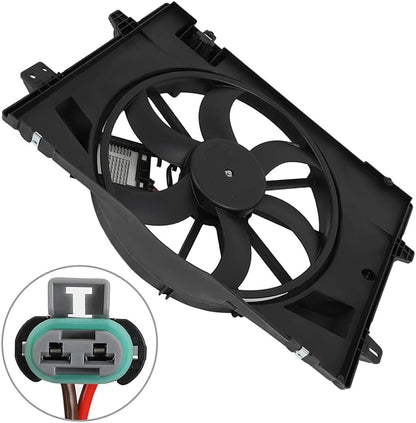 Radiator Cooling Fan Assembly Compatible with 2006-2011 for Ford Crown Victoria/for Lincoln Town Car/for Mercury Grand Marquis,Replace 620-119,621380CU,‎FO3115178,621-353,FA70841,CF15005
