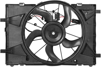 Radiator Fan for 2010-2012 Ford Fusion S & SE Sedan - Replaces OEM 622430, 76258