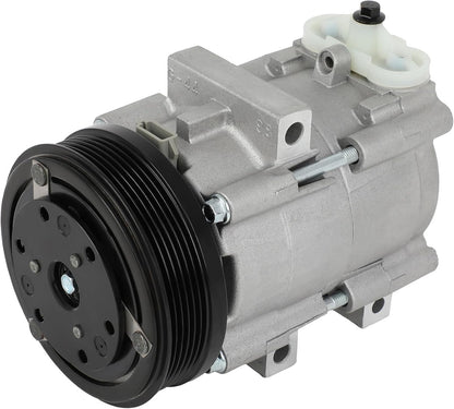 A/C Compressor with Clutch Compatible with Ford Contour 2.5L (1995-2000) & Mazda Tribute 3.0L (2001-2006)