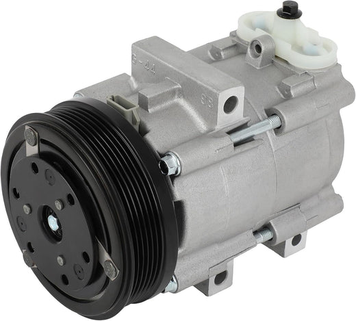 A/C Compressor with Clutch Compatible with Ford Contour 2.5L (1995-2000) & Mazda Tribute 3.0L (2001-2006) - KUDUPARTS