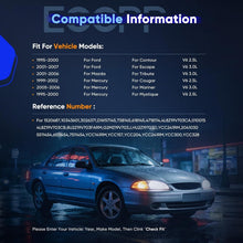 A/C Compressor with Clutch Compatible with Ford Contour 2.5L (1995-2000) & Mazda Tribute 3.0L (2001-2006) - KUDUPARTS