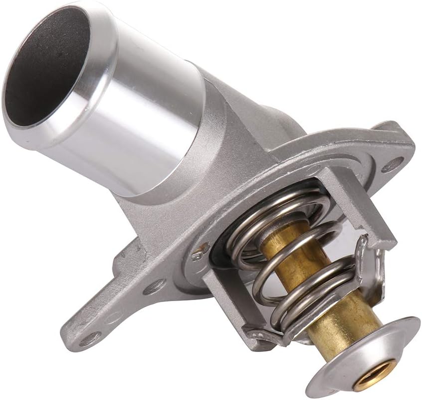 12600172 Engine Coolant Thermostat & Housing Assembly - Fits Buick Rainier 2006, Cadillac CTS 2004-2007, Cadillac Escalade 2002-2006