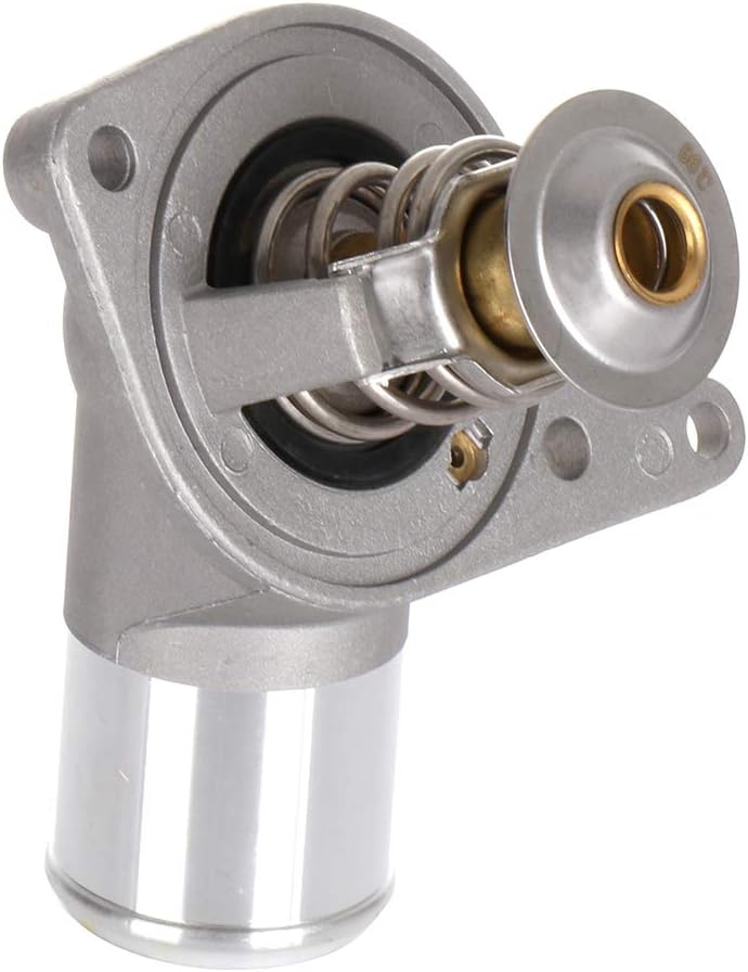 12600172 Engine Coolant Thermostat & Housing Assembly - Fits Buick Rainier 2006, Cadillac CTS 2004-2007, Cadillac Escalade 2002-2006
