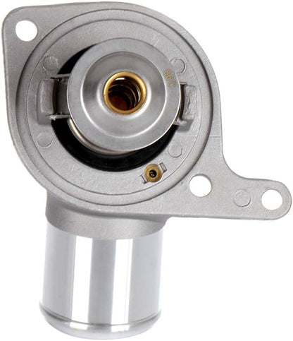 12600172 Engine Coolant Thermostat & Housing Assembly - Fits Buick Rainier 2006, Cadillac CTS 2004-2007, Cadillac Escalade 2002-2006