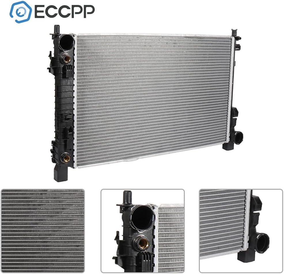 Radiator Compatible with Mercedes-Benz C230 1.8L (2003-2005), C230 2.3L (2002), C230 2.5L (2006-2009), C240 2.6L (2001-2005)