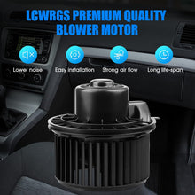AC Blower Motor with Fan - Compatible with 2003-2006 Chevy Silverado 1500/2500, Suburban, Avalanche, GMC Sierra, Yukon, Cadillac Escalade - HVAC Heater Blower Motor Replaces #700191 - KUDUPARTS