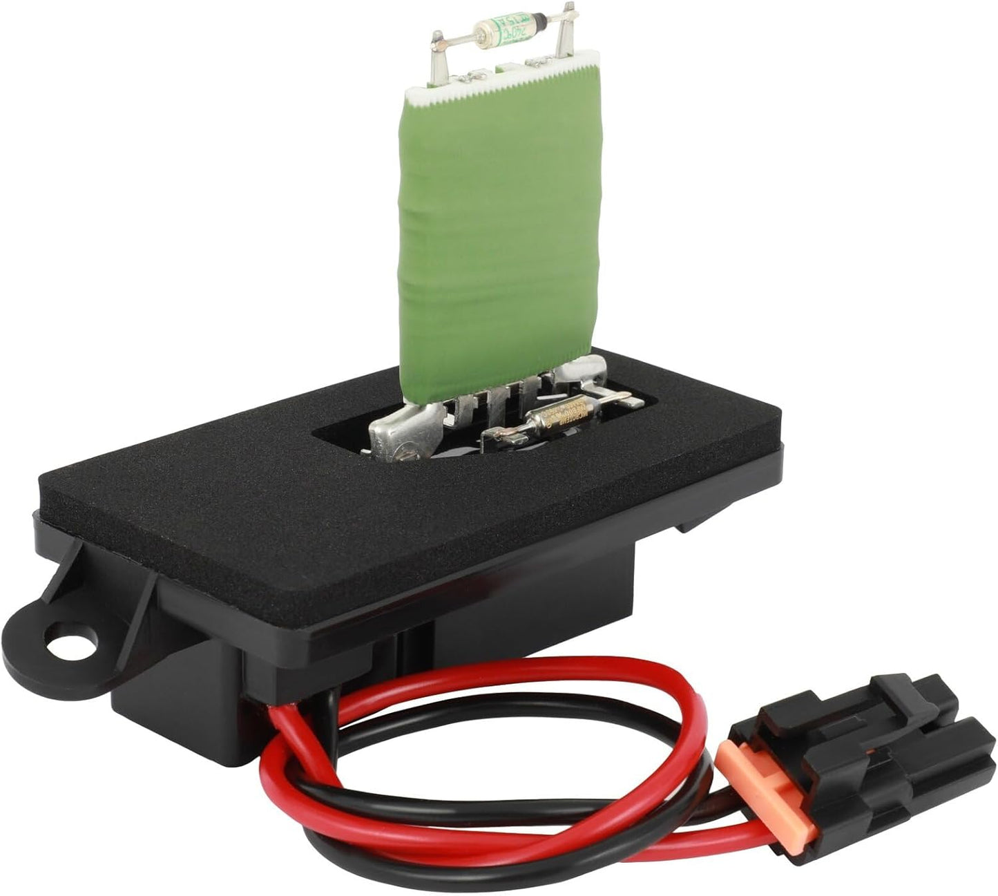 Heater Blower Motor Resistor & Regulator Compatible with 2002-2006 Cadillac Escalade, 1999-2007 GMC Sierra 1500, 2000-2006 Yukon XL 2500 | OE #89019089, 1581087, 89018597, RU-371, 15862656