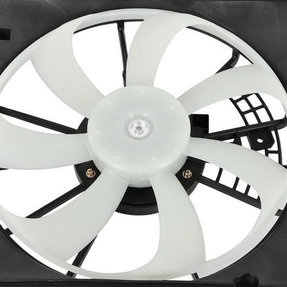 Radiator Cooling Fan Assembly Compatible with 2016-2022 Mazda CX-3 – Engine Cooling Fan Replacement 621560, 624030, 621-560, MA3115166, PEHH15025