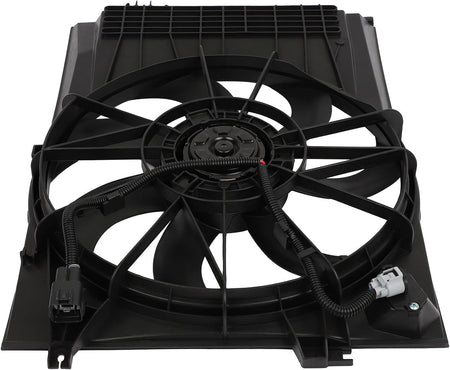 2005-2009 Hyundai Tucson 2.7L & 2005-2010 Kia Sportage 2.7L Radiator Cooling Fan Assembly (Replaces 3323, 2785, 620-786, 621050) - KUDUPARTS