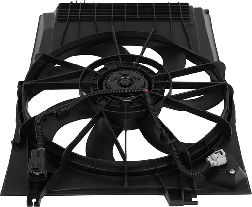 2005-2009 Hyundai Tucson 2.7L & 2005-2010 Kia Sportage 2.7L Radiator Cooling Fan Assembly (Replaces 3323, 2785, 620-786, 621050) - KUDUPARTS
