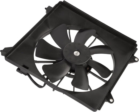 A/C Condenser Cooling Fan Assembly Compatible with Honda Accord 2013-2017 - KUDUPARTS