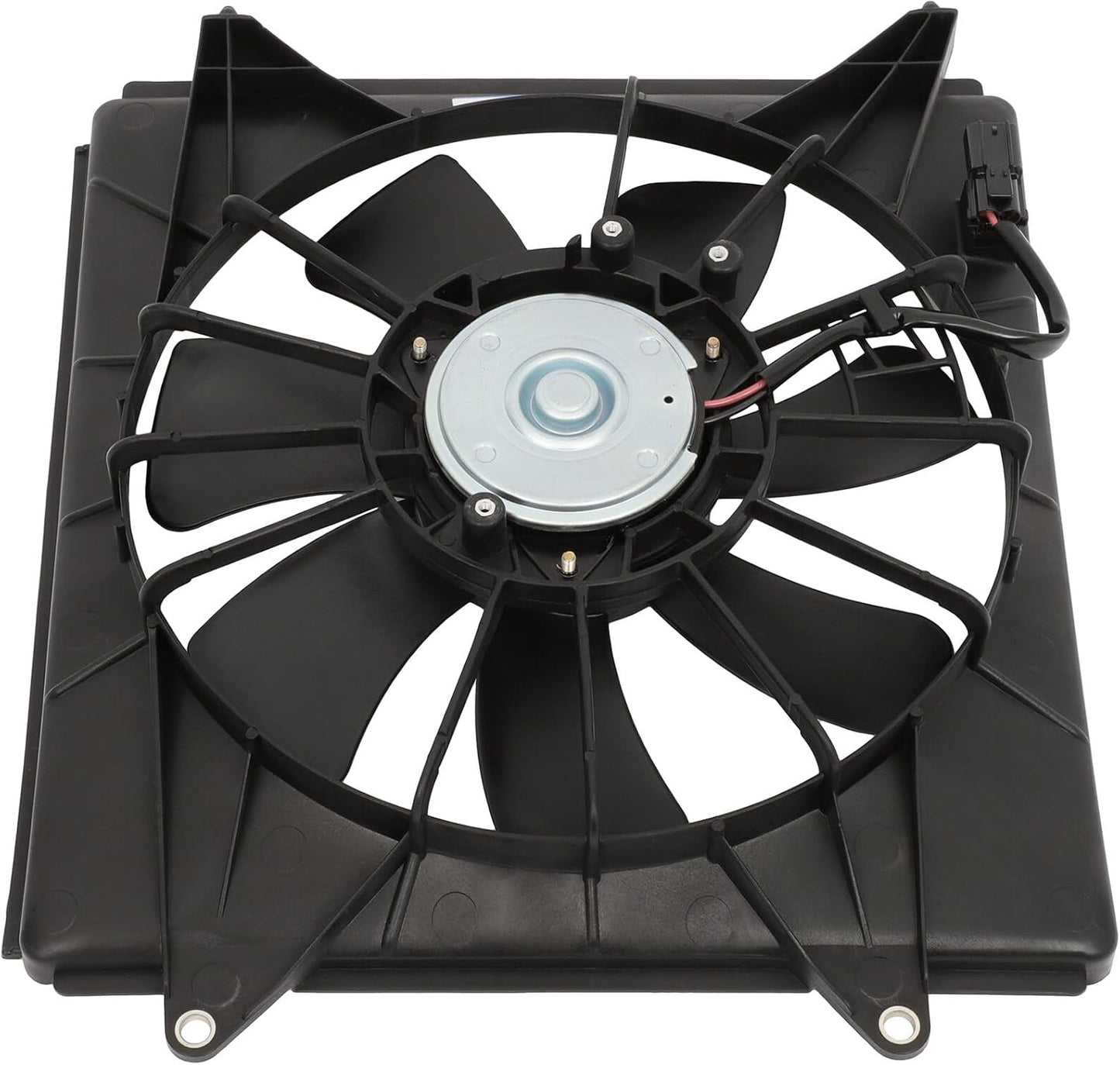 A/C Condenser Cooling Fan Assembly Compatible with Honda Accord 2013-2017