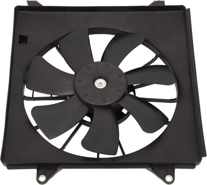 A/C Condenser Cooling Fan Assembly Compatible with Honda Accord 2013-2017