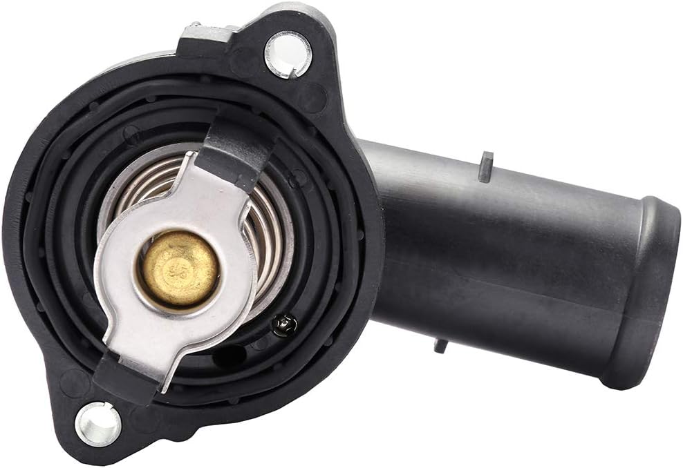 Engine Coolant Thermostat and Housing Assembly Compatible with Dodge Durango 2011-2017, Jeep Grand Cherokee 2011-2019