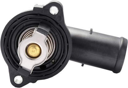 Engine Coolant Thermostat and Housing Assembly Compatible with Dodge Durango 2011-2017, Jeep Grand Cherokee 2011-2019