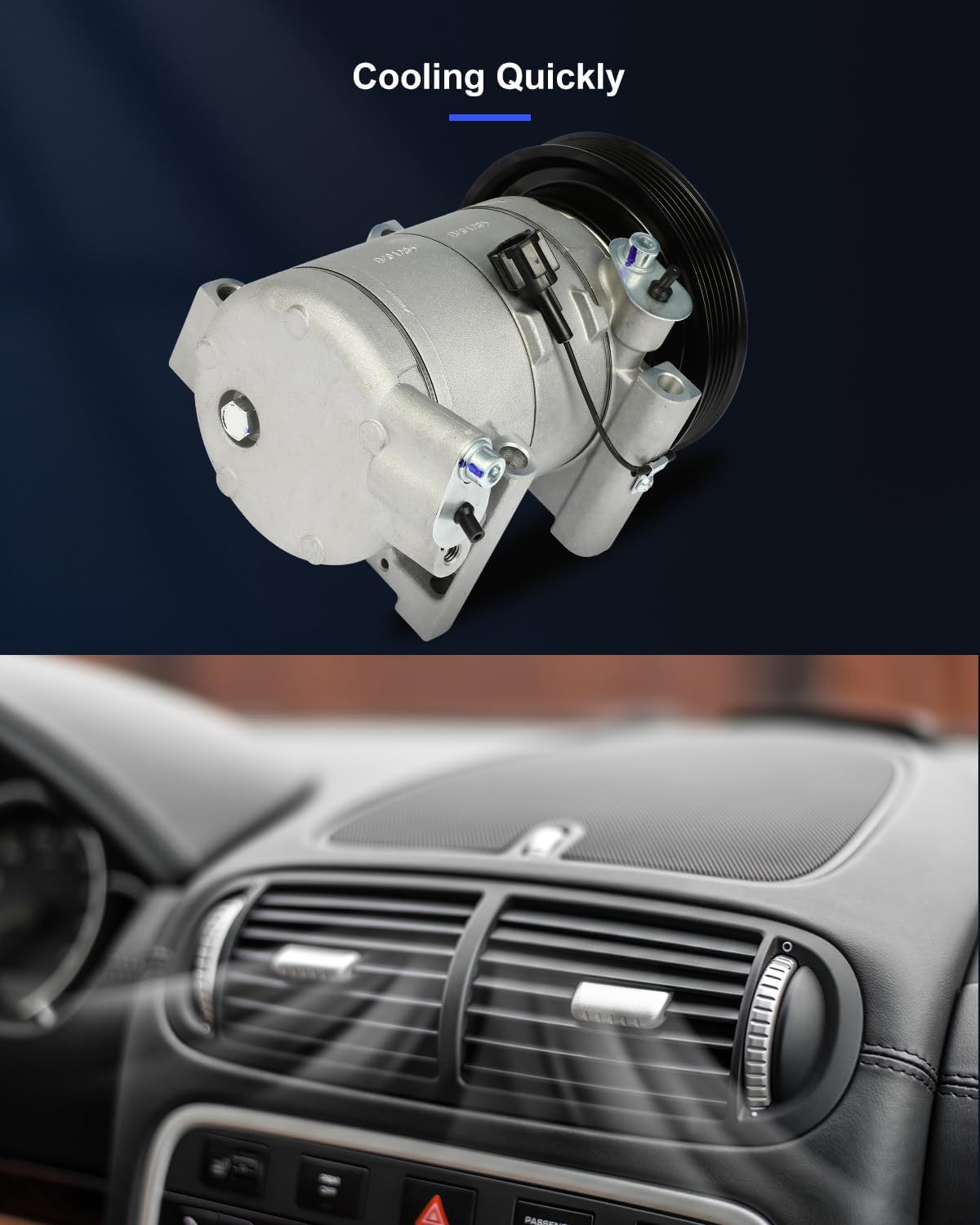 Nissan Sentra AC Compressor 2000-2006 – Fast Cooling Air Conditioning Compressor