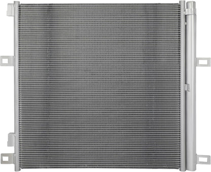 AC Condenser Compatible with 2019-2022 Chevrolet Blazer & 2017-2022 Cadillac XT5 – Radiator Cooling Fan Assembly Replacement 30043, 84129805
