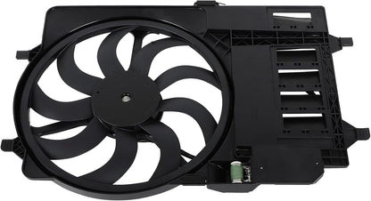 Engine Cooling Fan Assembly Compatible with 2002-2003 Mini Cooper 1.6L (Models 17101475577, 620902, 621980)