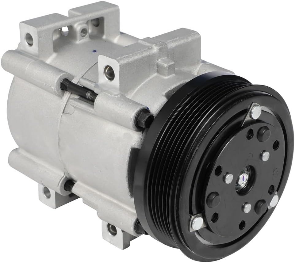 AC Compressor with Clutch – Compatible with 1996-2000 Ford & Mercury Sable 3.0L