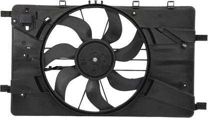 Radiator Cooling Fan Compatible with 2012 Buick Verano & 2011–2016 Chevrolet Cruze